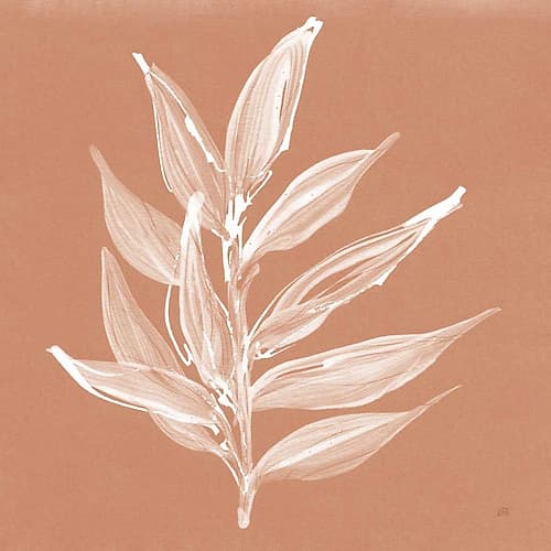 Leaf Study IV Pheasant Art Print