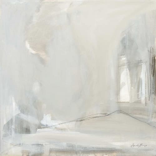 Delicate Gray Art Print