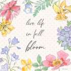 Peaceful Petals X Art Print
