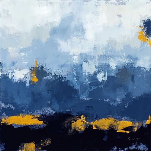 Mountain Gold Art Print