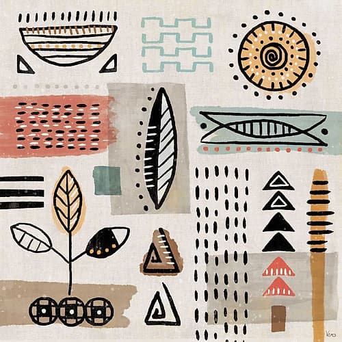 Tribal Tones II Bohème reproduction