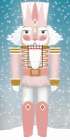 Nutcracker II Blush Art Print