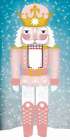 Nutcracker III Blush Art Print
