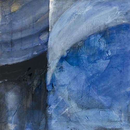 Blue Mood Art Print
