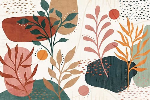 Abstract Blossom I Art Print