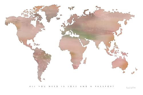 Passport to the World Art Print