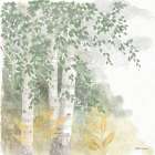 Natures Leaves II Sage Art Print