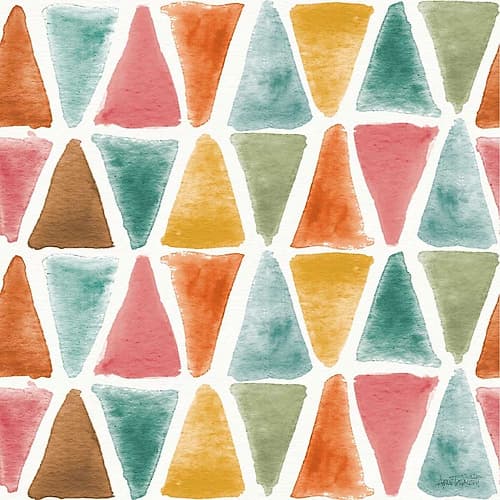 Girlfriends Pattern VII Art Print
