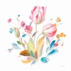 Spring Tulips I Art Print
