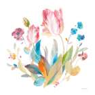 Spring Tulips II Art Print