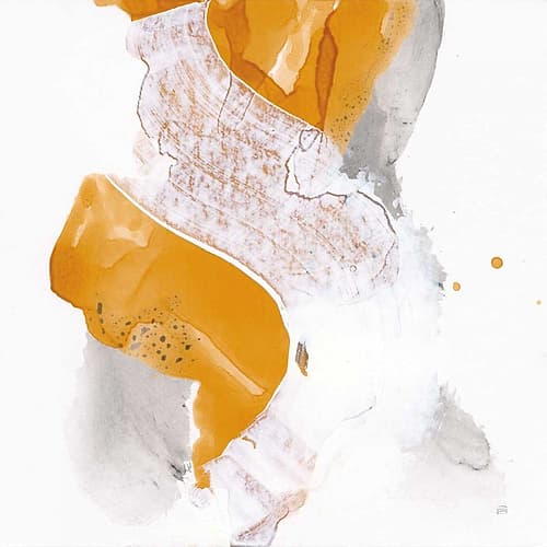 Amber Wash IV Minimalist Print