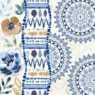 Indigo Splash VII Art Print