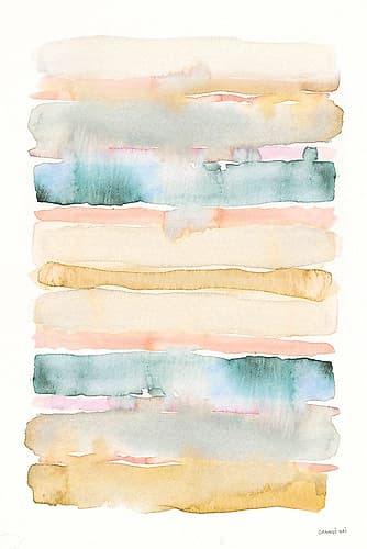 Boho Tropical Abstract II Bohème reproduction