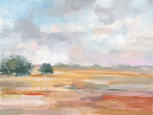 Big Sky in October Landscape Print