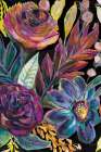 Festive Season I Black Crop I Art Print