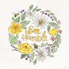 Honeybee Blossoms X Art Print
