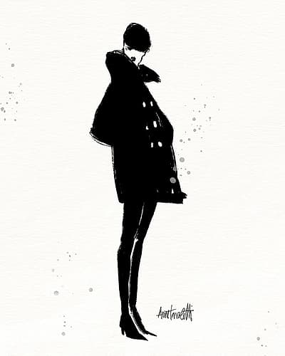 Style Sketches V Art Print