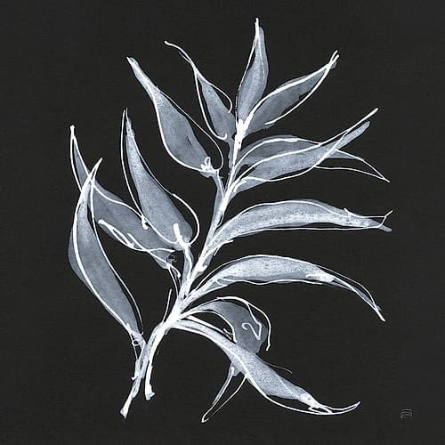 White Fern I Art Print