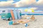 Beach Ride II Art Print