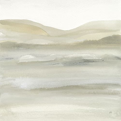 Valleyscape III Green Art Print