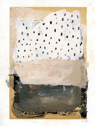 Neutral Collage III Art Print
