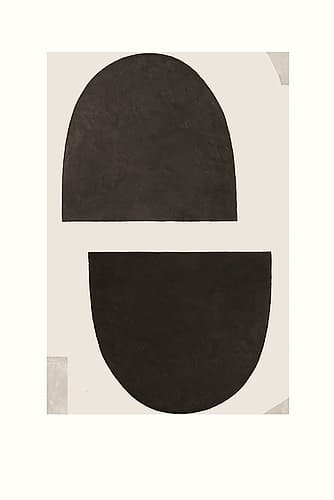 Half Domes I Art Print by Wild Apple Portfolio