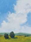 July Clouds Art Print