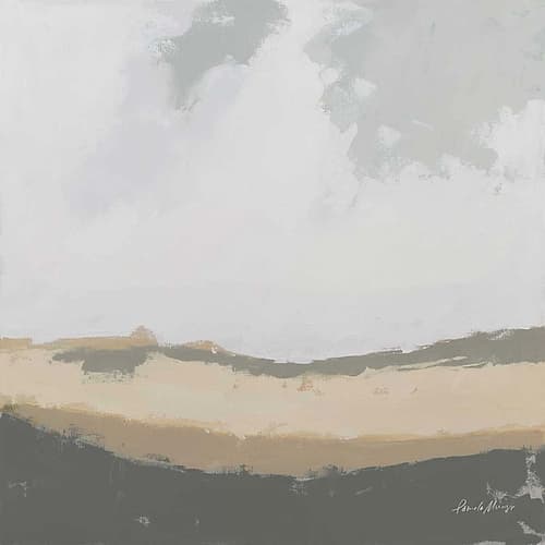 Hills Beyond Hills Neutral Art Print