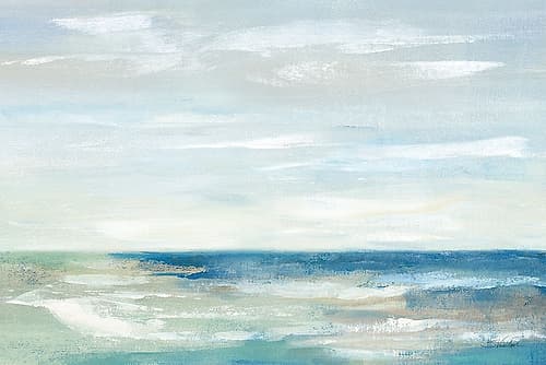 Early Morning Waves III Beach Print