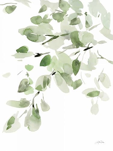 Cascading Branches I Art Print