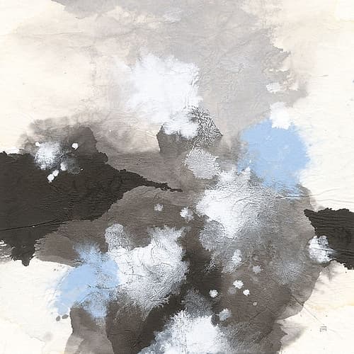 Puff of Blue I Art Print