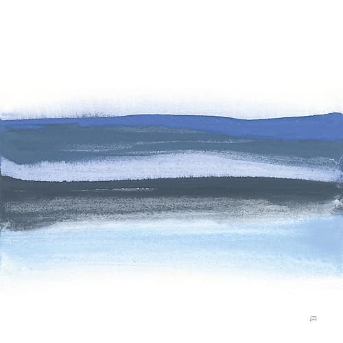 Shaded Blues II Coastal Print
