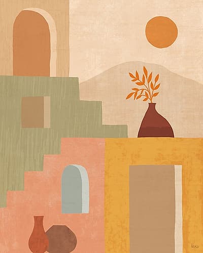 Simple Scenes II Nature Print