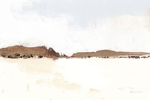 Calm Water Light Beach Print