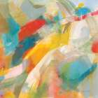Folds of Color Bright Crop Art Print