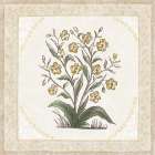 Batik Flowers I Art Print