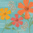 Mod Floral III Art Print