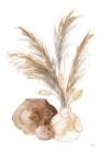 Vase Pampas Still Life Print