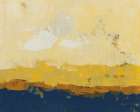 Golden Hour Navy Art Print