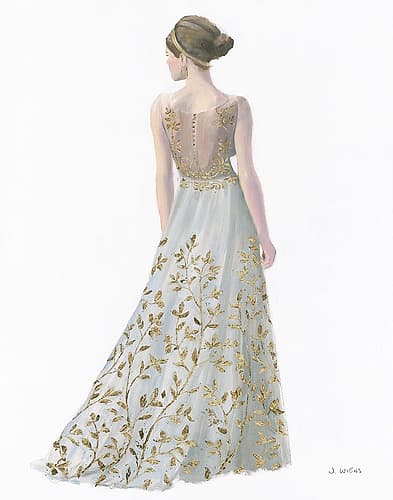 Beautiful Lady II Art Print