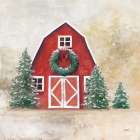 December Barn Art Print