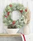 Natural Christmas I Art Print