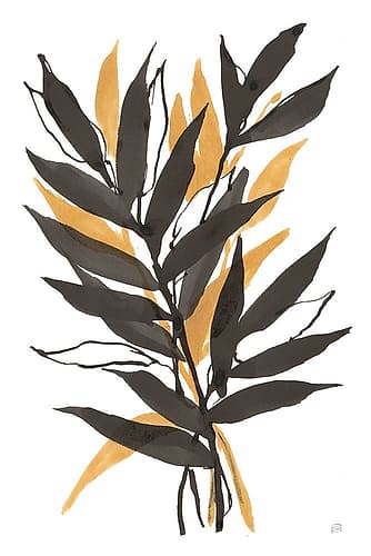 Amber Palm III Nature Print
