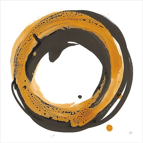 Amber Enso IV Art Print