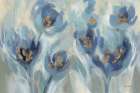 Blue Fairy Tale Floral III Light Art Print