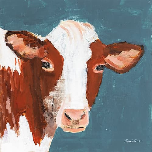 Rusty Blue Art Print