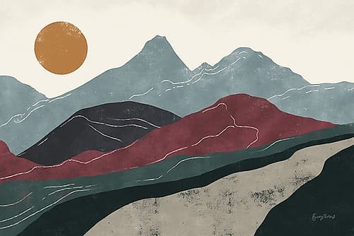 Peru Trails Landscape Print