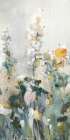Rustic Garden Neutral V Art Print