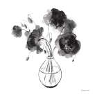 Garden Cuttings II Black Art Print
