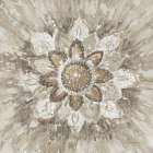 Spice Mandala Neutral Art Print